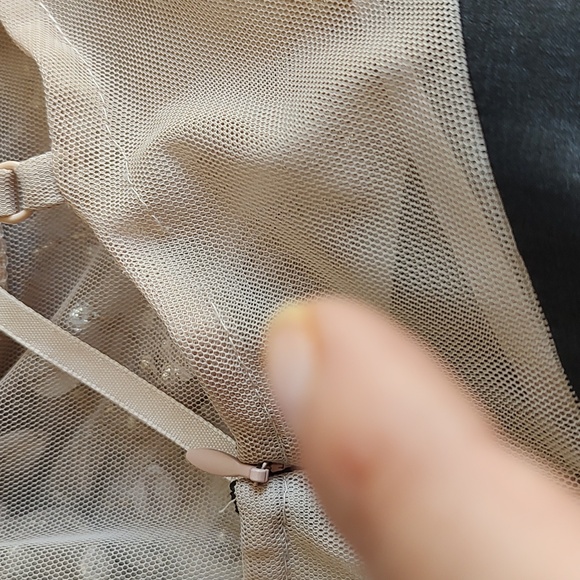 Blondie nights sheer netted rhinestone dress - Picture 11 of 11